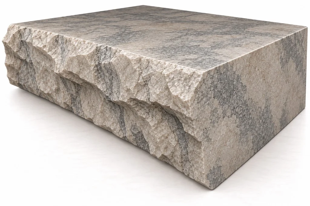 Chiseled edge profile